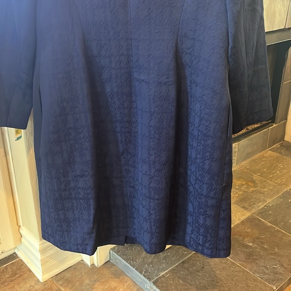 NWT Le Suit size 16 sleeveless dress with beautiful - Picture 4 of 11